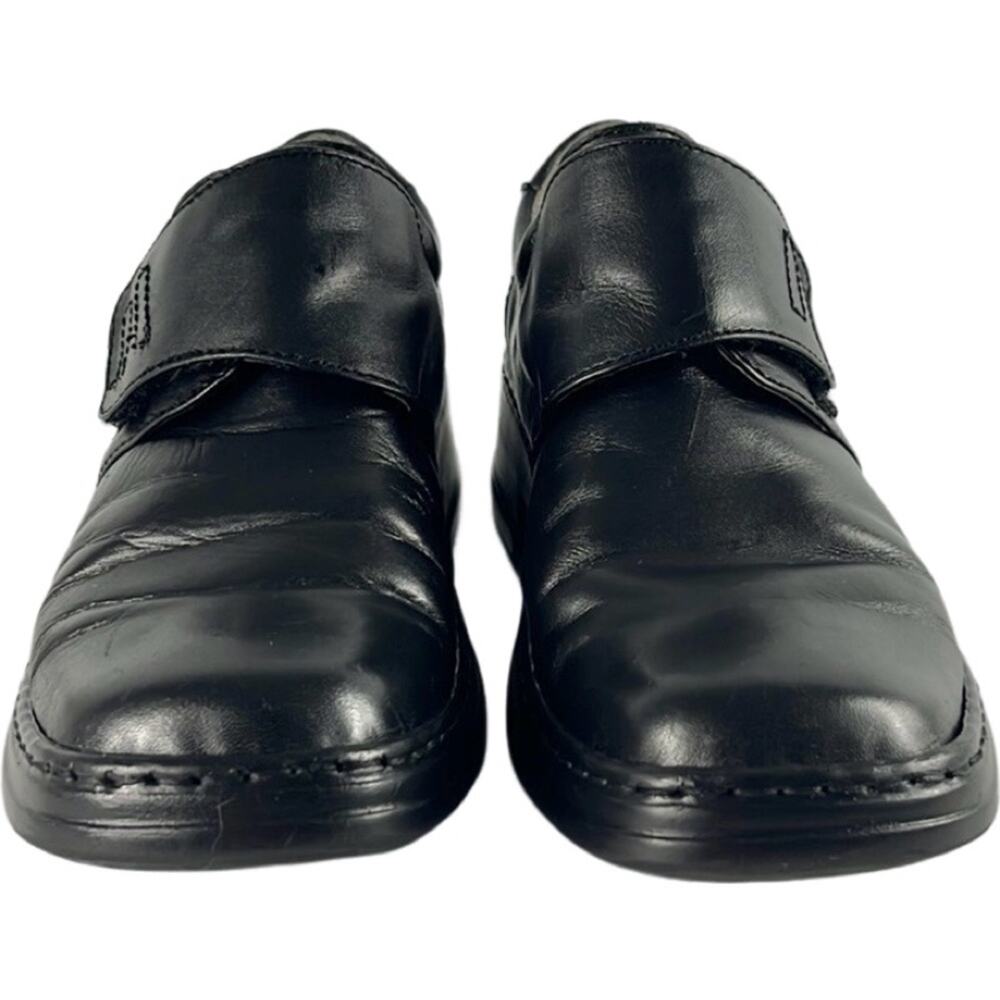 Josef Seibel Black‎ Leather Comfort Loafers Women’s Size 8 - Picture 2 of 9